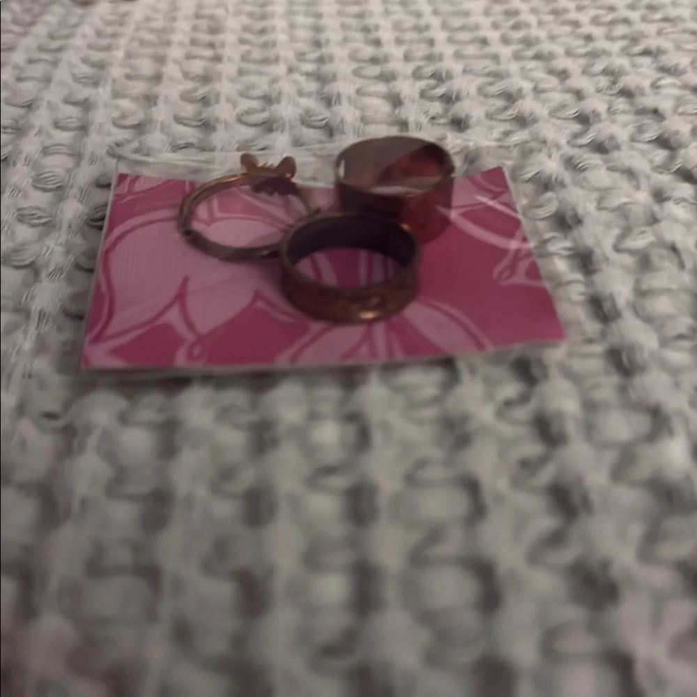 3 Copper Rings - Picture 5 of 5